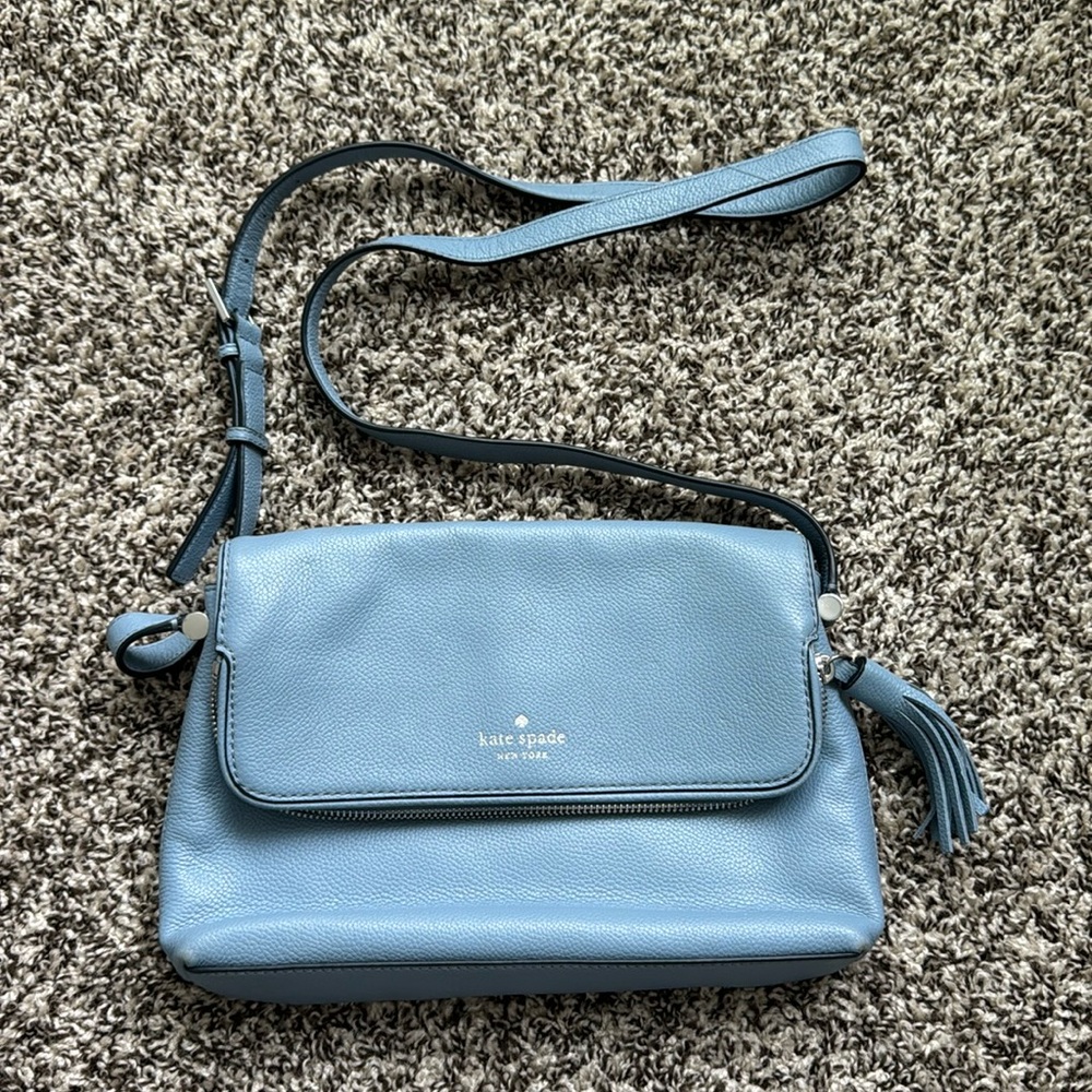 Kate Spade blue crossbody
